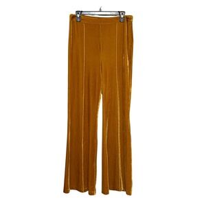 A.calin Y2K Velvet Flare Pants Womens Large‎ Indie Sleaze Retro Clubwear